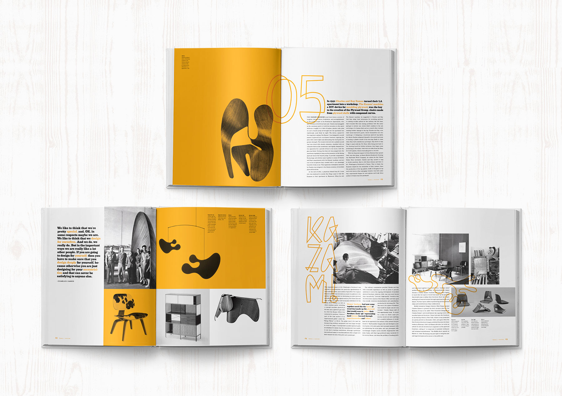 Coffee table book layout design - image included